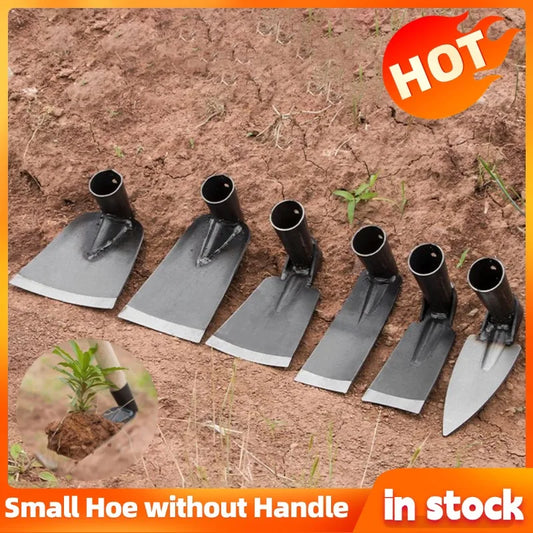 Small Hoe for Digging Soil Durable Hoe Household Outdoor Farming Tools for Planting Vegetables Flowers Garden Agricultural Hoe