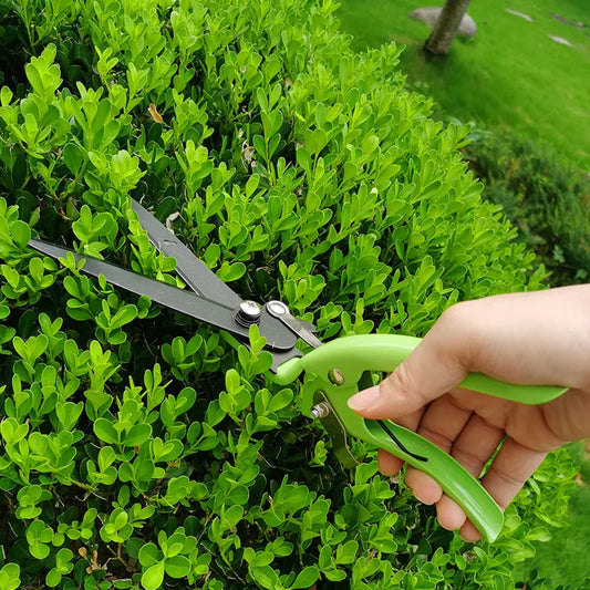 Gardening Scissors Rotatable Lawn Trimming Gardening Grass Trimming Scissors Gardening Tools Household Potted Weed Pruning