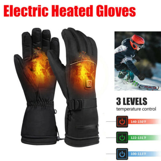 Black Touch Screen Cycling Gloves Answer Calls And Texts Easily Operate Phone. Heated Gloves Bike XL